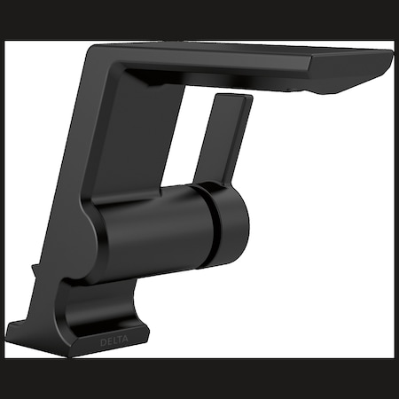 Delta 1 or 3-hole 4" installation Hole Single Hole Lavatory Faucet, Matte Black 599-BLMPU-DST